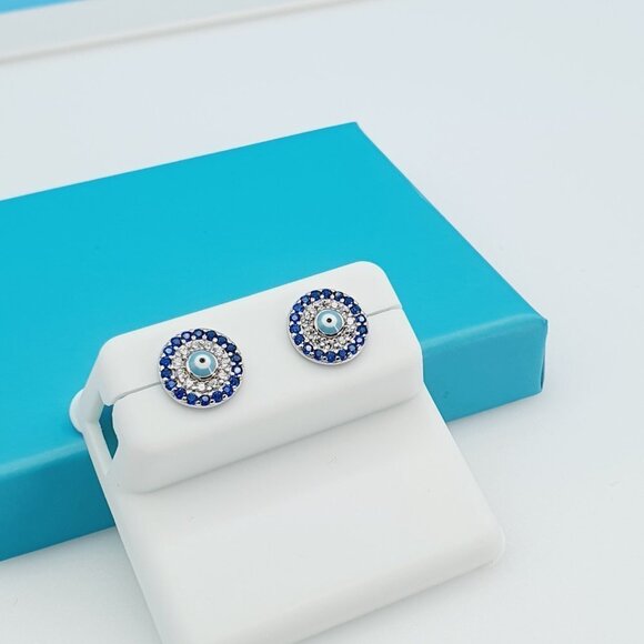 "925 Sterling Silver CZ Beautiful Earrings for Women, 1USPAR4170 - Picture 4 of 11